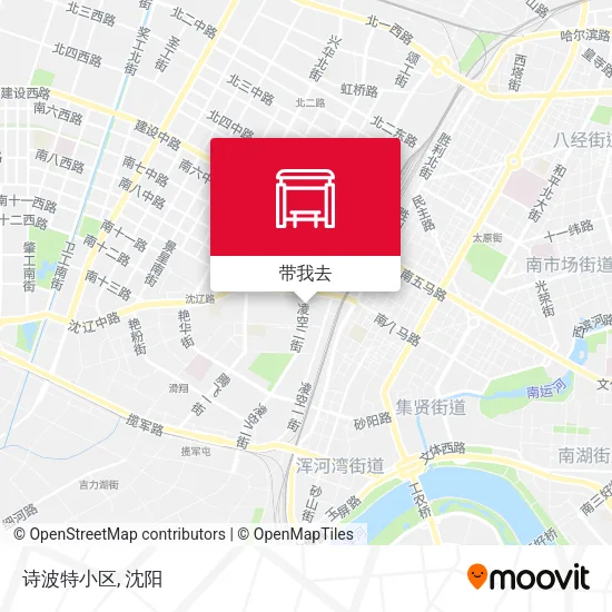 诗波特小区地图