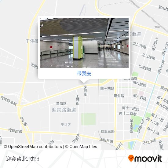 迎宾路北地图