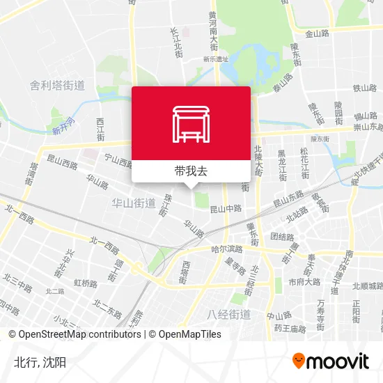 北行地图