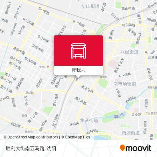 胜利大街南五马路地图