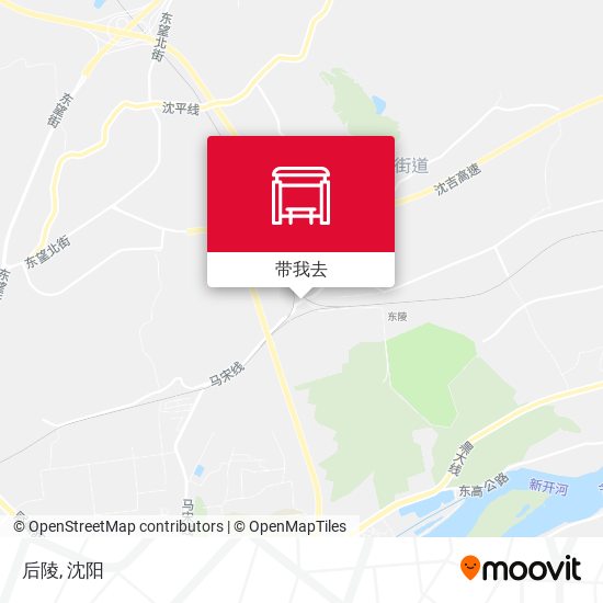 后陵地图