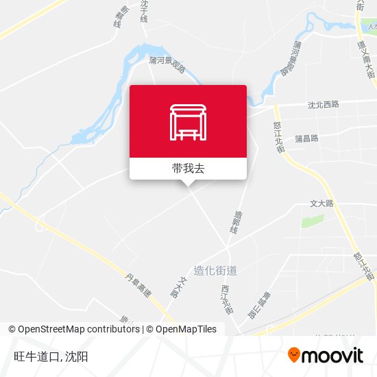 旺牛道口地图