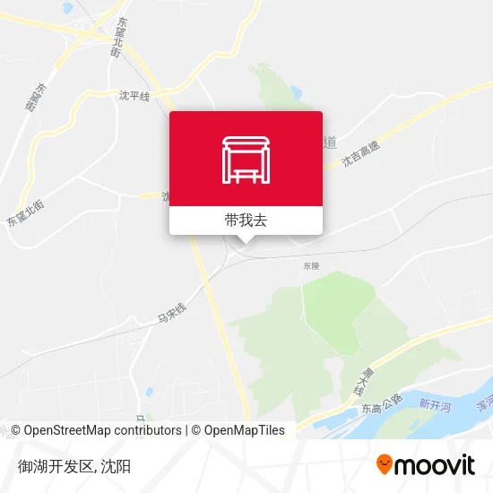 御湖开发区地图