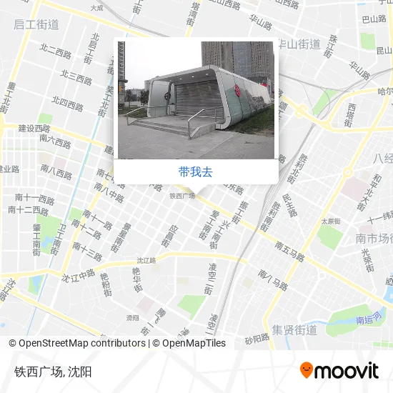 铁西广场地图