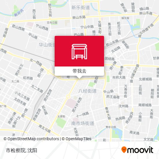 市检察院地图