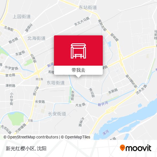 新光红樱小区地图