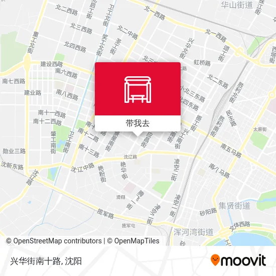 兴华街南十路地图