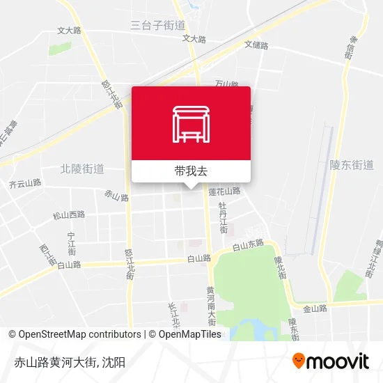 赤山路黄河大街地图