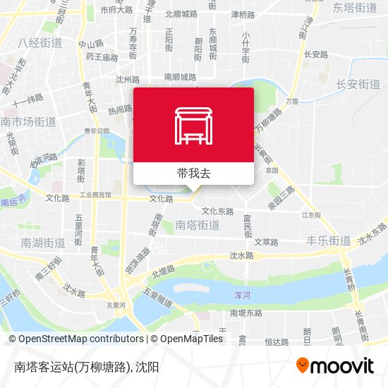 南塔客运站(万柳塘路)地图