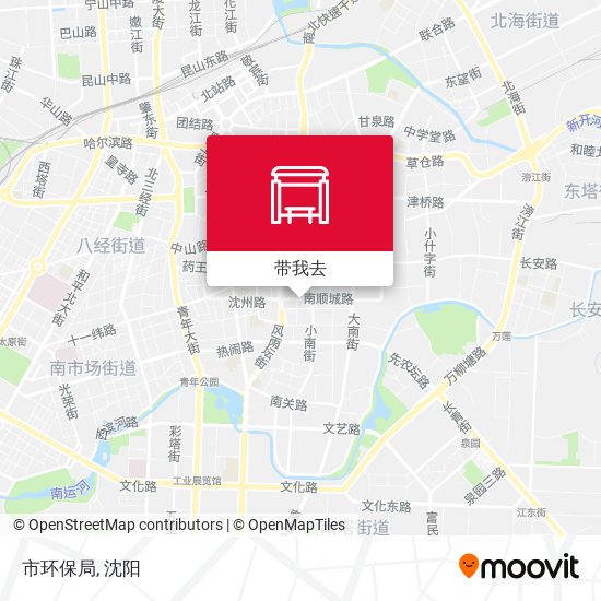 市环保局地图