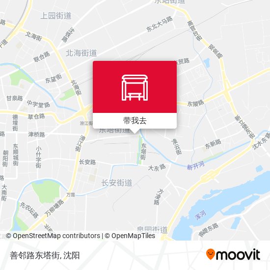 善邻路东塔街地图