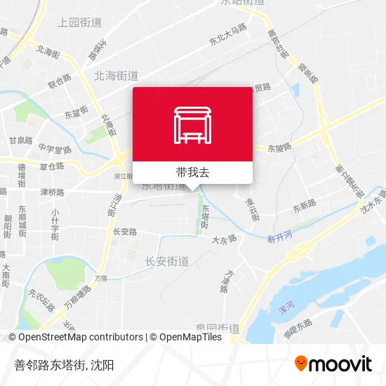 善邻路东塔街地图
