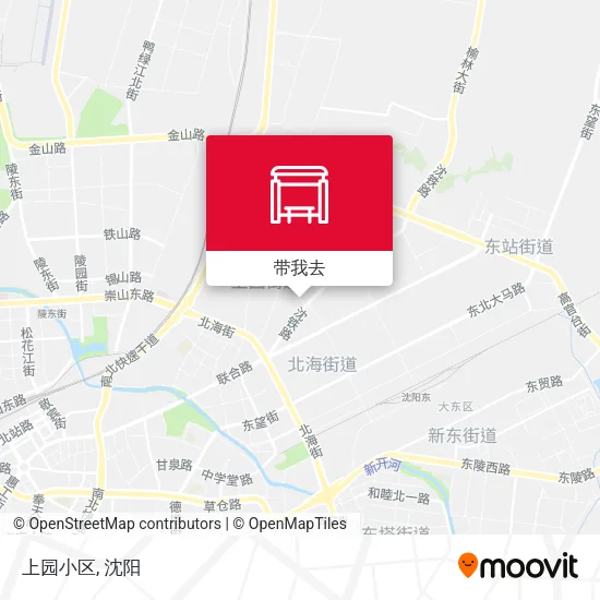 上园小区地图