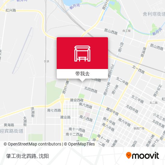 肇工街北四路地图