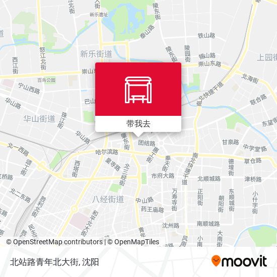 北站路青年北大街地图