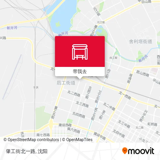 肇工街北一路地图