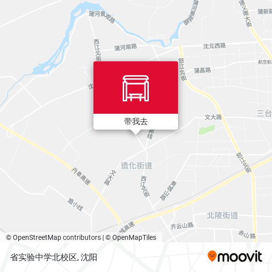 省实验中学北校区地图