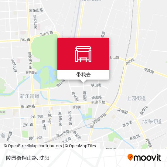 陵园街铜山路地图