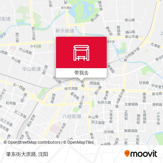 肇东街大庆路地图