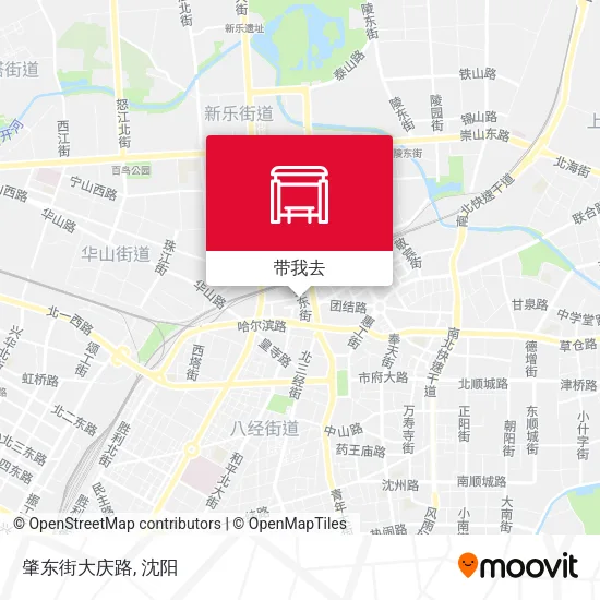 肇东街大庆路地图