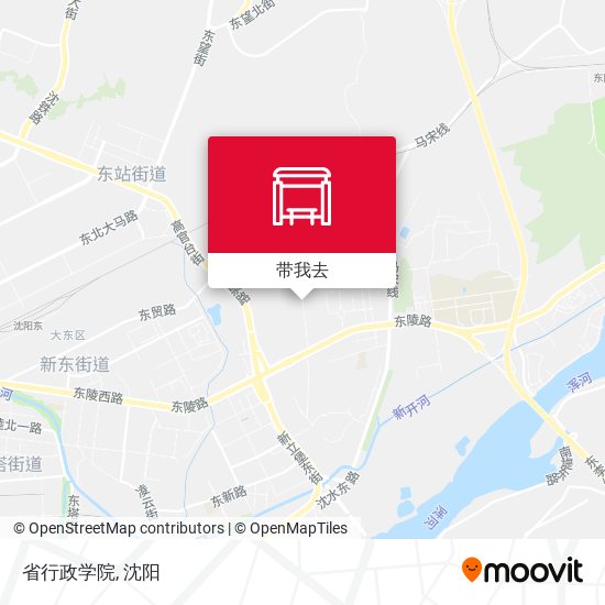 省行政学院地图