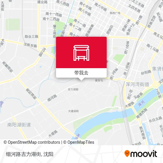 细河路吉力湖街地图