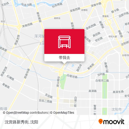 沈营路新秀街地图