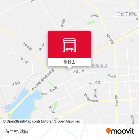 荷兰村地图