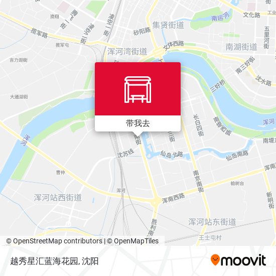越秀星汇蓝海花园地图