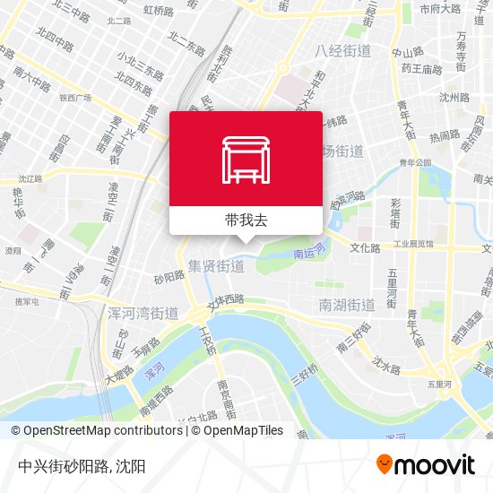 中兴街砂阳路地图