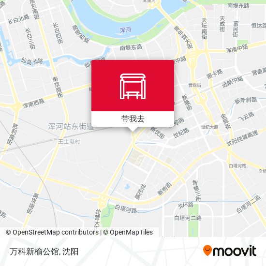 万科新榆公馆地图