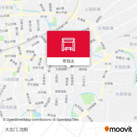 大北门地图