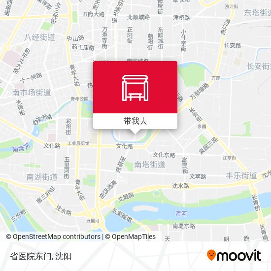 省医院东门地图