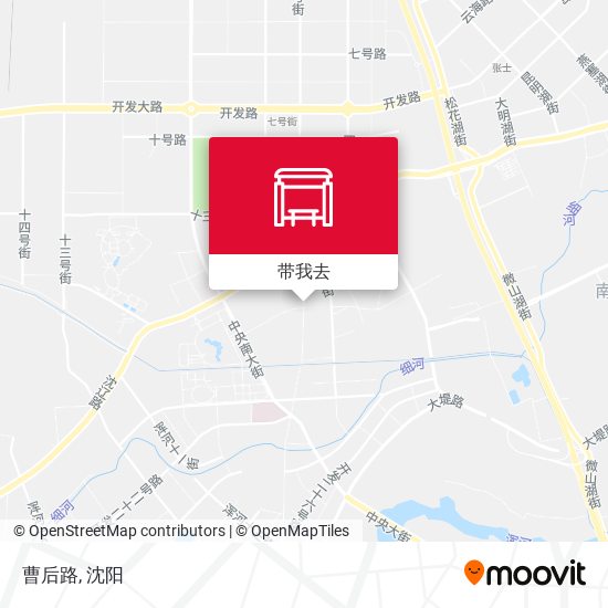曹后路地图