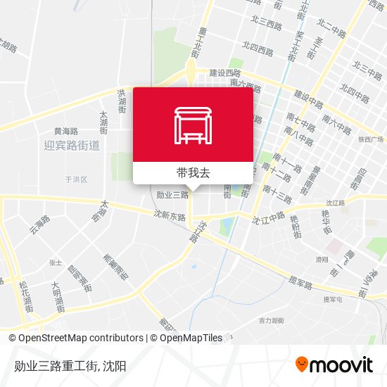 勋业三路重工街地图