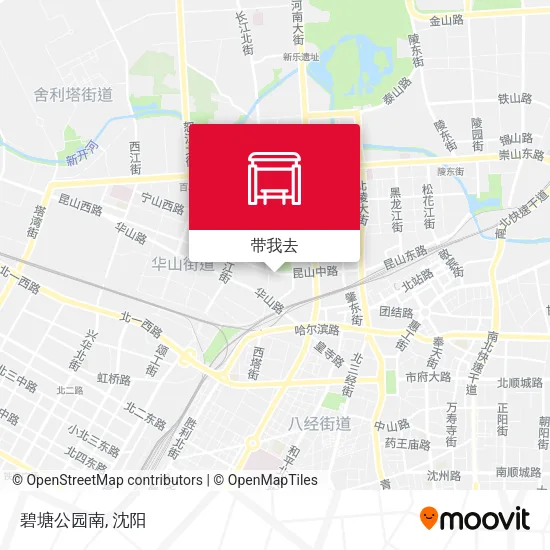 碧塘公园南地图