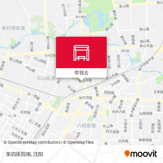 第四医院南地图