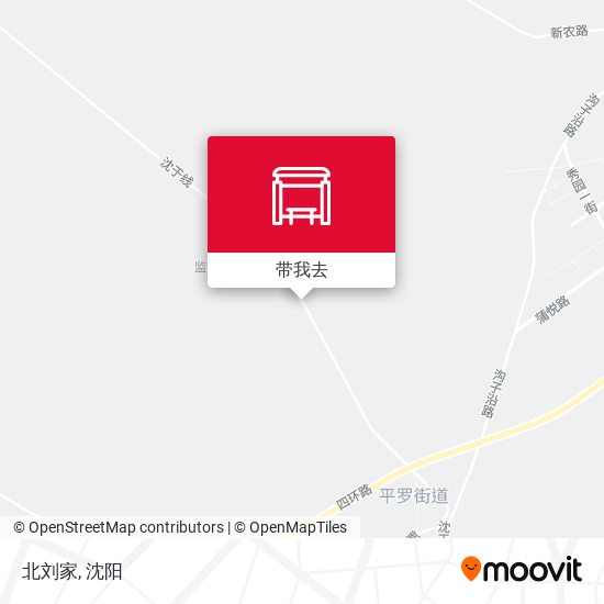 北刘家地图