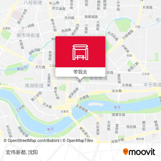 宏伟新都地图