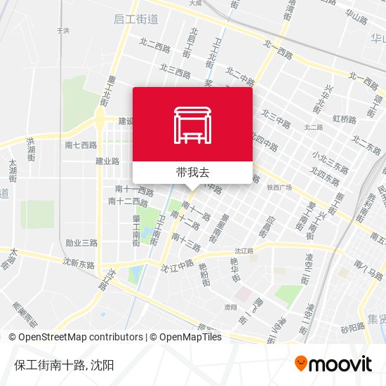 保工街南十路地图