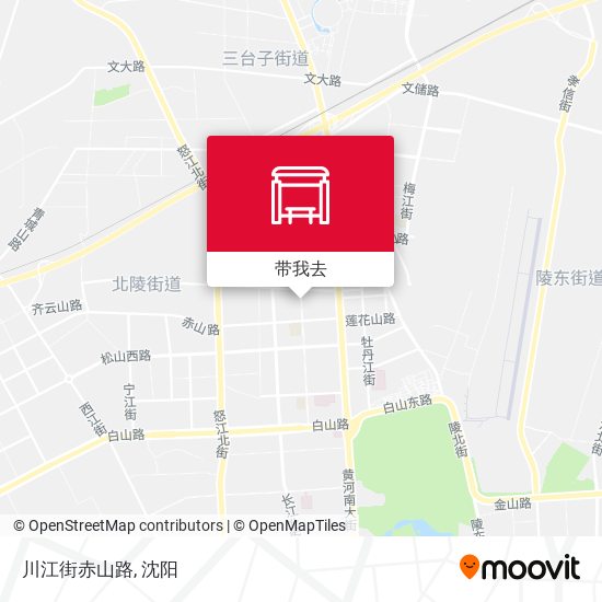 川江街赤山路地图