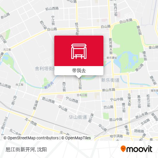 怒江街新开河地图