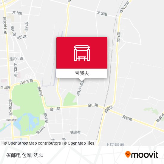 省邮电仓库地图