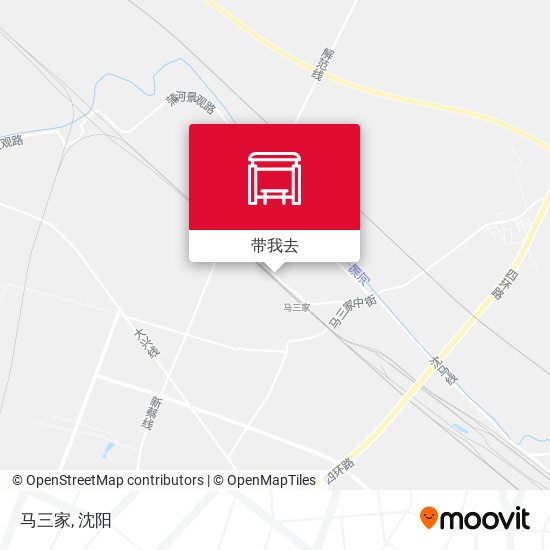 马三家地图