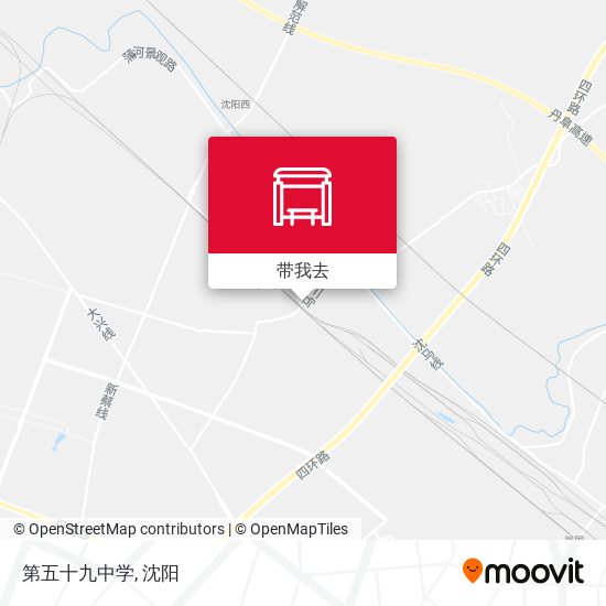 第五十九中学地图
