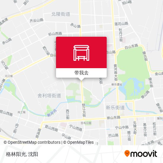 格林阳光地图
