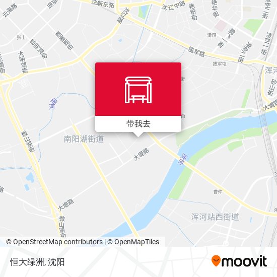 恒大绿洲地图
