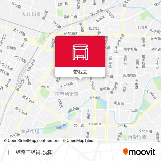 十一纬路二经街地图