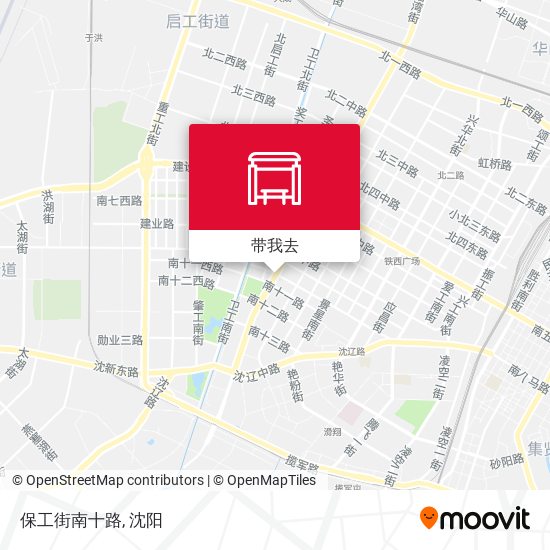 保工街南十路地图