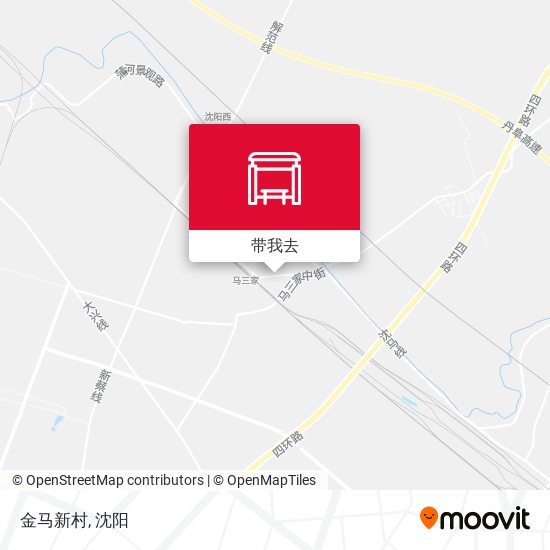 金马新村地图